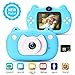 hyleton Kids Digital Camera for Boys Girls Gift, Dual Lens 1080P 12MP FHD Child Toy Camera Camcorder with Zoom Function &16GB SD Card for Age 3-10