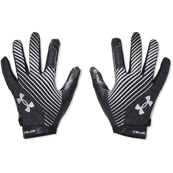Amazon.com : Under Armour Blur LE Mens Football Gloves M