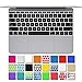 DHZ Black Keyboard Cover Silicone Skin for New Macbook 12