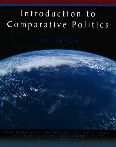 Introduction to Comparative Politics 1426633807 Book Cover