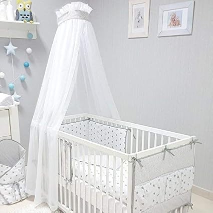 Demiawaking Volants Bebe Moustiquaire Ciel De Lit Pour Bebe Lit Filet Anti Insectes Arretant Dome Filets Rideau Ameublement Et Decoration Literie Et Linge De Maison