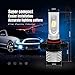 SIRIUSLED SP Series 5202 High Power Ultra Bright LED Fog Light Bulb 5000 Lumen Super Compact Fanless Pure White 6000K Lamp Pack of 2