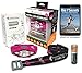 LED Headlamp Flashlight by SmarterLife - Ideal Running Lights for Runners with 6 White & Red Light Modes - Headlamps for Adults, Kids, Hiking, Camping - Only 1.5.Oz & Uses 1 Battery (Hot Pink)