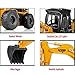 Huina 2.4Ghz Radio Control Alloy 6 Channel 4 Wheel Excavator Remote Control High Simulation Truck