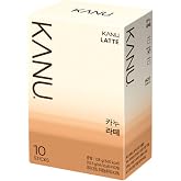 Maxim KANU Latte Instant Mixed Coffee Sticks (13.5g x 10 Packs) Medium