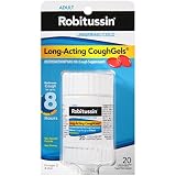 Robitussin Lingering Cold Long-Acting CoughGels 20 CP - Buy Packs and SAVE (Pack of 4)