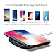 Fast Wireless Charger,SHiQiMA Qi Wireless Charger pad for Iphone X Iphone 8 Samsung Galaxy S8+ S8 Note8 S7 S7edge S6 Nexus 4/5/6 Nokia Lumia 1020 and All Qi-Enabled Devices