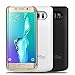 S6 Edge Plus Battery Case, Maxdara 4200 Mah External Backup Battery Charger Cover Case for Samsung Galaxy S6 Edge Plus Rechargeable Power Bank Case - (Black)