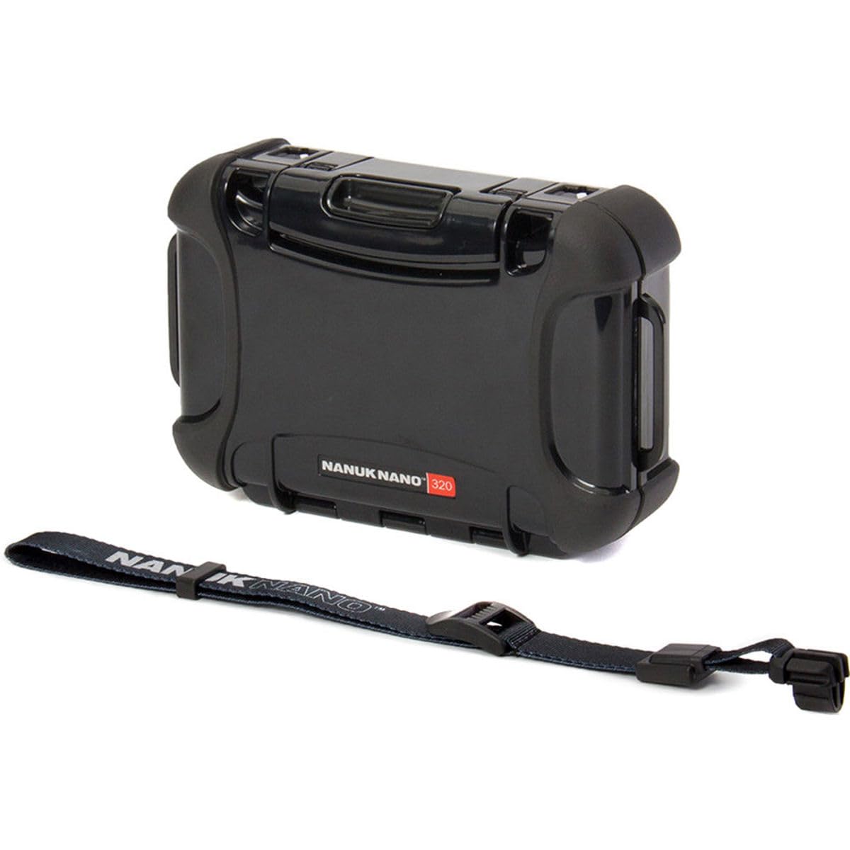NANUK 320-0001 Nano Series Waterproof Medium Hard Case for Phones, Cameras and Electronics (Black)