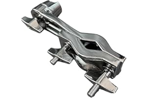 Gaicabi Drum Rack Clamp Mounting Bracket Metal Knob Universal Multi Clamp Drum Extension Stand Clamps Drum Accessories