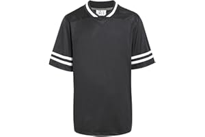 Pullonsy Blank Football Jerseys for Men Adult Hip-Hop Hipster Shirt Practice Sports Uniform Tops