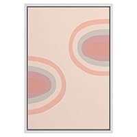 SIGNWIN Framed Canvas Wall Art Nordic Rainbow Canvas Prints Home Artwork Decoration for Living Room,Bedroom - 16