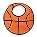 GOGO Baby Boy Sports Ball Bibs, Cute Ball Bib, 1 Pc, Adjustable Closure, 3 Layers Water Resistant Bib, Soccer, Basketball-Soccer