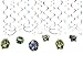American Greetings, Teenage Mutant Ninja Turtles Hanging Swirl Decorations, 12-Count