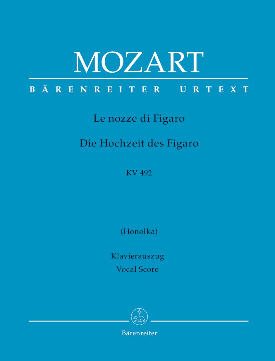Mozart Las Bodas De Figaro K 492 Para Canto Y Piano Urtext Finscher Epplee 9790006568963 Amazon Com Books 