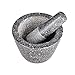 Avocat Granite Mortar And Pestle - Crush, Grind, Mix, and Powder