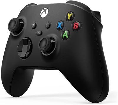 Xbox Wireless Controller Carbon Black – Hybrid D-Pad, Share button, 3.5mm jack