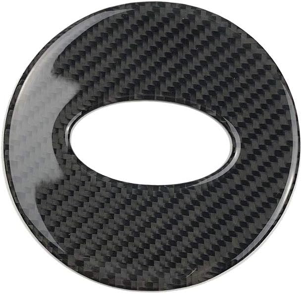 Ancher Carbon Fiber Steering Wheel Trim Decal Button Sticker Cover for Subaru BRZ 2D Coupe 13-17
