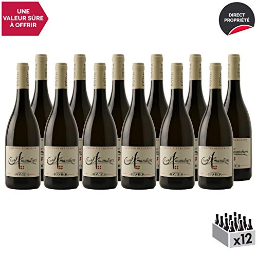 Vin de Savoie Chignin Bergeron Les Amandiers Blanc 2017 – Philippe et Sylvain Ravier – Vin AOC Blanc de Savoie – Bugey…