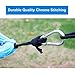 SHINE HAI Camping Hammock, Lightweight Parachute Nylon Garden Hammock, Portable Bed for Backpacking, Camping, Travel, Beach, Yard