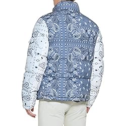 Levi's Men's Bubble Puffer, Indigo Wash, Large