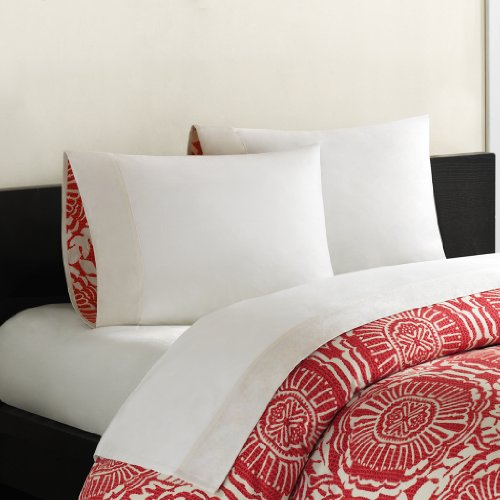 Echo Cozumel Sheet Set, King, White