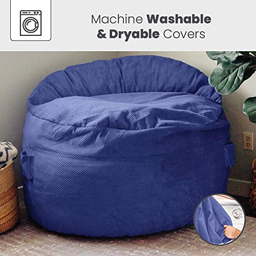 CordaRoy's Chenille Nest Gaming Bean Bag Chair with Controller Pockets