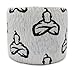 Liftgenie Tearable Elastic Adhesive Weightlifting Tape | Protects Thumbs When Lifting Weights & Prevents Knurling | Stretchy Adhesive Athletic Hook Grip Tape for Weightlifters (White, 3 Rolls)