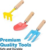 Toyrific Little Roots BGG1653 Kids Tool Kit Bag Multi-Colour view 6