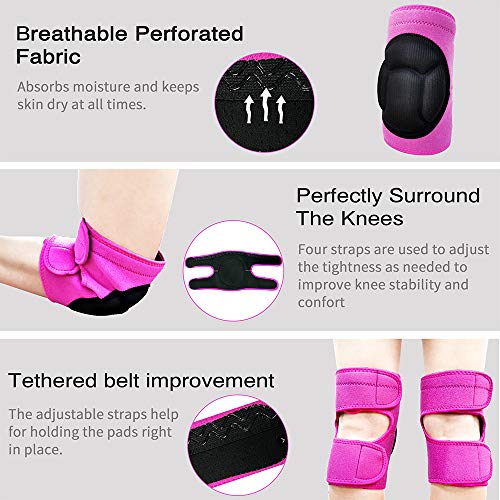 JYBTAA Women Knee Pads For Cleaning House Floors,Gardening Work,Carpet