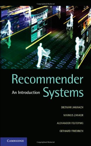 "Recommender Systems - An Introduction" av Dietmar Jannach