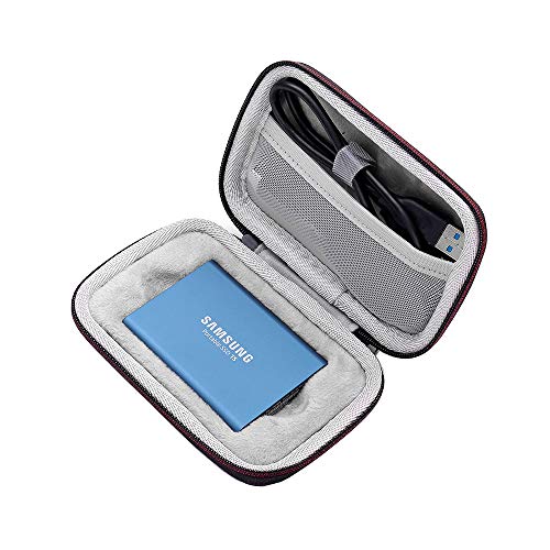 New Carrying Case Compatible with Samsung T1 T3 T5 Portable 250GB 500GB 1TB 2TB SSD USB 3.1 External Solid State Drives Storage Travel Bag
