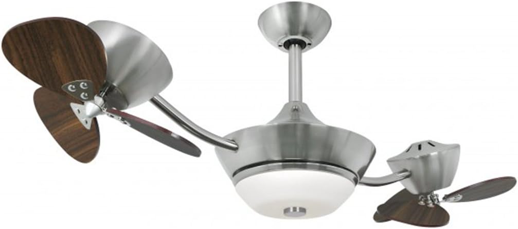Aireryder Efan Ventilateur De Plafond Moderne De 107 Cm A Economie D Energie Avec Eclairage Et Telecommande Inclus Pales Noyer Amazon Fr Bricolage