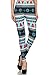 Leggings Depot Women's Fall/Winter Ultra Soft Christmas Reindeer Snowflake Print Holiday Fashion Leggings (Red Christmas, Extra Plus)