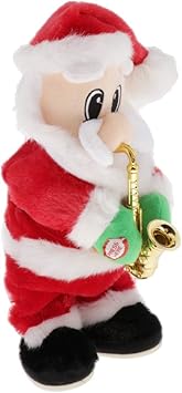 Babbo Natale X Desktop.Cuticate Natale Elettrico Babbo Natale Contagiri Contatore Della Finestra Hotel Home Office Desktop Decor 13 X 13 X 32 Cm Amazon It Giochi E Giocattoli