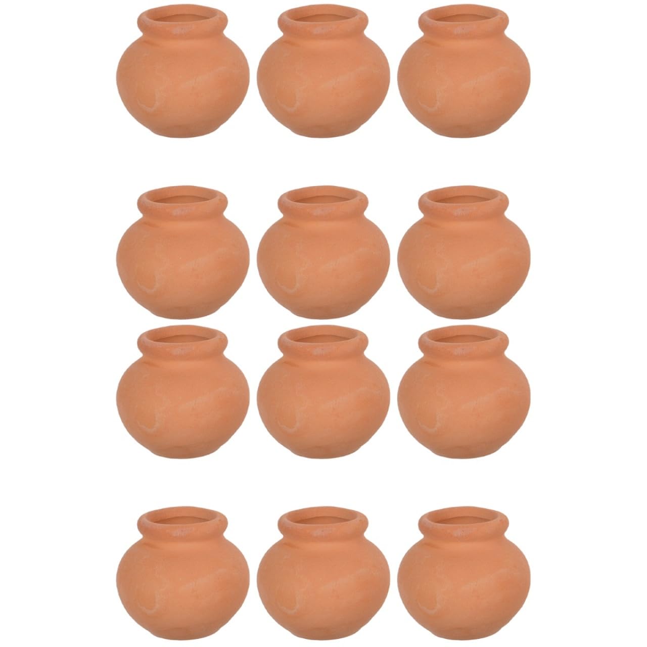 Photo 1 of ****** ONLY 6 POTS****** Toddmomy Miniature Terracotta Succulent Pots, 12Pcs Mini Flower Planting Terre Flower Pots for Indoor Plants Succulent Pot Plants Indoor Pots for House Accessories ture Decor