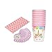 FIG PARTY SUPPLIES Unicorn Themed Party Supplies Kit Serves 16,147 pieces-Perfect For Girls Birthday & First Birthday - Bonus Happy Birthday Banner,Table Cloth & Unicorn Headband