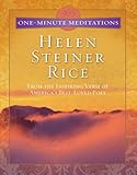 One Minute Meditations From Helen Steiner Rice by 