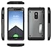 OnePlus 2 Case - TUDIA Ultra Tough OMNIX [Heavy Duty] Hybrid Full-Body Protective Case with Front Cover and Built-in Screen Protector/Impact Resistant Bumpers Cover for OnePlus Two (Metallic Slate)