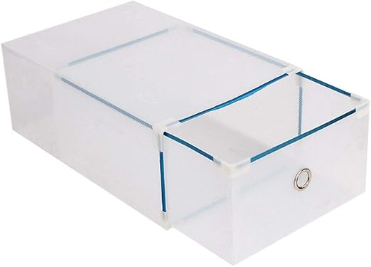 Amazon Com Sunshay 1 Pack Stackable Shoe Box For Women Men