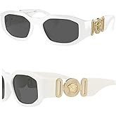 Versace VE4361 Oval Heart Sunglasses for Men – Frame with Temples, eShades Eyewear Kit Included