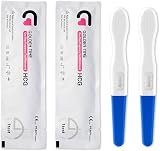 Golden Time JARUFEE 2 x Early Detection Pregnancy Tests 25mIU Blue view 2