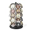 Nifty Coffee Pod Carousel – Compatible with K-Cups, 35 Pack Storage, Spins 360-Degrees, Lazy Susan Platform, Modern…