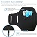 Galaxy S21 S20 S10 S9 Armband, JEMACHE Gym Running Workouts Phone Arm Band for Samsung Galaxy S8/S9/S10/S20/S21 5G Fits Otterbox Defender Case (Black)