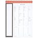 Mead Organizher Magnetic Shopping List, 10