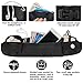 Mind and Body Experts The Belt of Orion Survival Gear Travel Running Belt Black Fanny Pack Hands Free Way to Carry Sanitizer, Face Mask, Phone, Passport, Keys, ID, Money & Everyday Essentials
