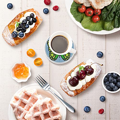 4 Pcs Diamond Paintings Coasters, DIY Coasters Small Diamond Painting Kits for Beginners, Adults & Kids Diamond Art Craft Home Decor(without iron holder)