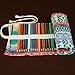 Artify 48 Colored Pencil Canvas Wrap|Pencil Roll Pouch Holder Case| Soft to Roll up| Anti-Pilling Design | Environmental-Friendly Material( Pencils are not Included)