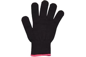 Generic Curling Iron Glove Heat Resistant Mittens Heat Proof Gloves Hair Styling Gloves Curling Wand Accessory, Left And Righ