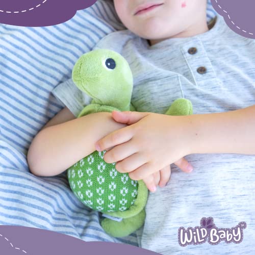 WILD BABY Microwavable Sea Turtle Plush 12" LavenderScented Stuffed